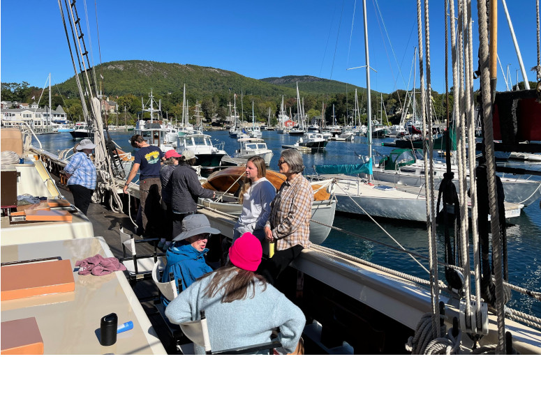 maine sailing article in highbrow magazine