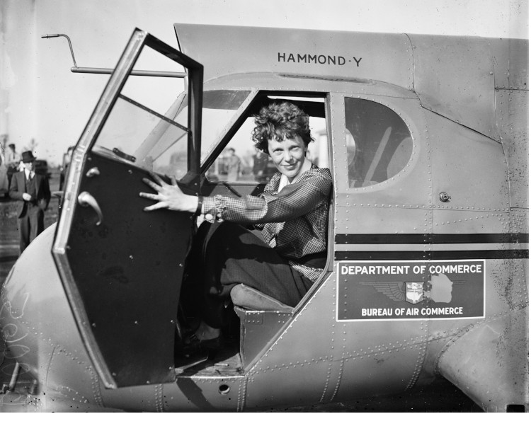 amelia earhart article in highbrow magazine