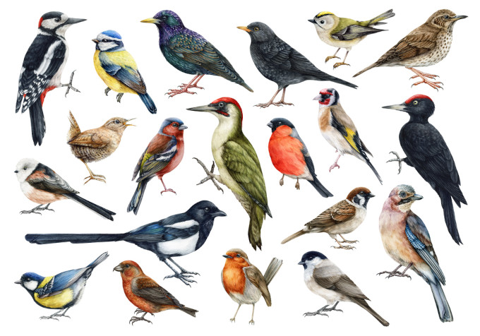 birds