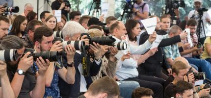 the press