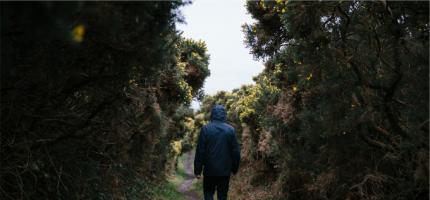 man walking